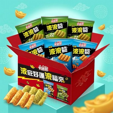 Cadina 卡迪那~波浪脆綜合口味拜拜箱(1箱入) ※限宅配