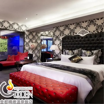 【北投】金都精緻溫泉飯店-親水景觀套房平日1.5H泡湯券Ⓗ