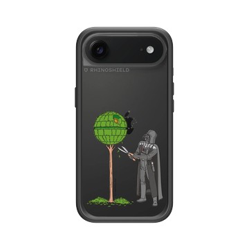 iPhone Air Mod NX -邊框背蓋組合 (相機按鈕) 黑 - 迪士尼-星際大戰 Star Wars - 黑武士-園丁-幽默系列