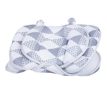 YODO XIUI 3D厚款推車坐墊 個性灰 舒適透氣 減震防滑 寶寶外出必備  1個