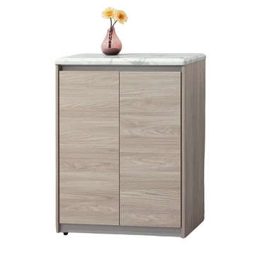 【MUNA 家居】系統雲杉色2.7尺鞋櫃(#603)(仿石紋)