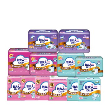 【蝦皮直營】包大人活力隱形褲/防漏復健褲/防漏晚安褲/全能防護/親膚舒適S-XXL/單包 褲型/黏貼型成人紙尿褲