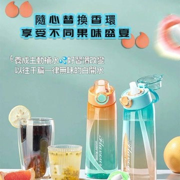 可以喝出水果味🍉的水壺900/玩味水杯趣味/可變口味/變味道/吸管杯兒童學生👩‍🎓