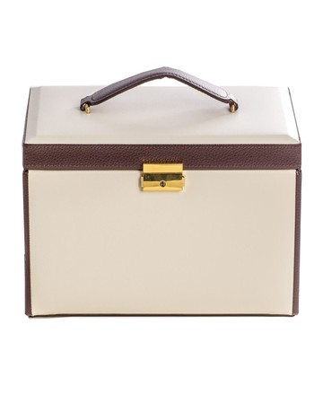 Leather Four-Level Jewelry Box