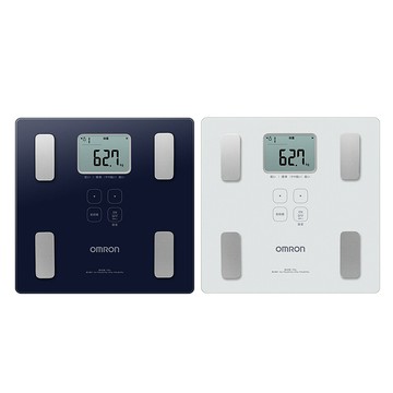 omron 歐姆龍體重體脂肪計(hbf-236-深藍/白) 體脂計