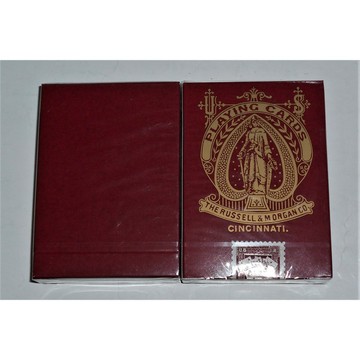 【USPCC撲克】Limited 19 世紀末 Square Faro (Red) 撲克-S103050312