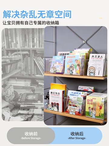 桌面收納盒梳妝臺化妝品護膚面膜儲物筐抽屜放書本置物架整理神器