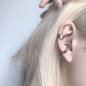 耳釘男ins潮耳環霸氣潮流無耳洞假生圓形磁鐵單只假耳扣男女耳夾