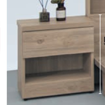 AS DESIGN雅司家具-維尼1.6尺床頭櫃-48*40*52CM(2色可選)