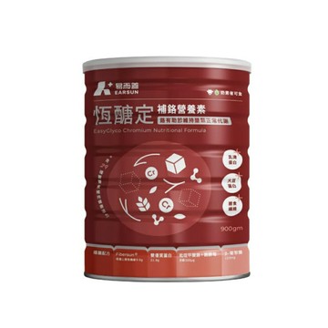 來而康 易而善 恆醣定補鉻營養素 900g/罐 雙鉻配方 膳食纖維 奶素 沖泡 一般食品