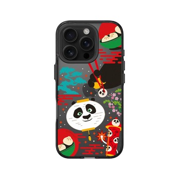 iPhone 16 Pro Clear 酷墨灰 - Kung Fu Panda - 阿波的世界
