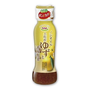 SSK【無油香野菜柚子沙拉醬】160ml