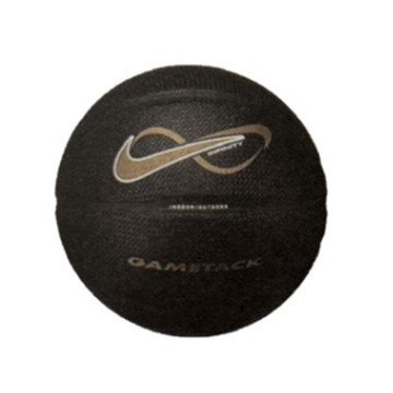 NIKE INFINITY GAMETACK DEFLATED 7號球 運動 籃球 黑金 N101427508807 [台灣現貨]