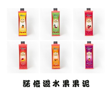 諾倍滋水果風味果泥泡沫紅茶 珍珠奶茶 調酒 烘焙 氣泡水 飲料吧台專用 各式水果口味