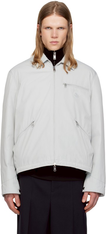 Moncler 灰色 Cidone 双面羽绒夹克