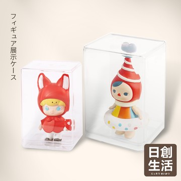 台灣現貨 公仔展示盒 盲盒收納 壓克力 公仔方形收納盒 公仔收納盒 盲盒展示盒 公仔展示櫃 展示盒 壓克力盒 日創生活