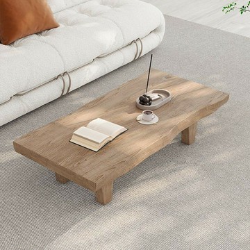 公司貨附發票 實木茶幾矮桌侘寂風茶桌小戶型客廳簡約輕奢民宿復古風日式小桌子 最低價 快速出貨