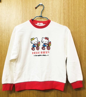 【震撼精品百貨】凱蒂貓_Hello Kitty~日本SANRIO三麗鷗 Hello Kitty兒童長袖上衣130*06907