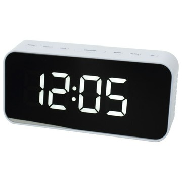 鏡面數位置鐘 鬧鐘 S643AN NITORI宜得利家居