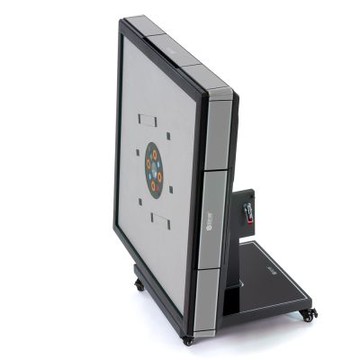 【商密特】T650輔助照明進化版 過山電動麻將桌 折疊款（玻璃鏡面系列 琉璃灰）