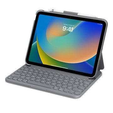 Logitech Slim Folio 鍵盤，適用於 iPad (A16)