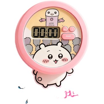 ✨店長優選✨chiikawa吉伊卡哇計時器卡通可愛廚房定時器魔性擺動冰箱貼可桌貼