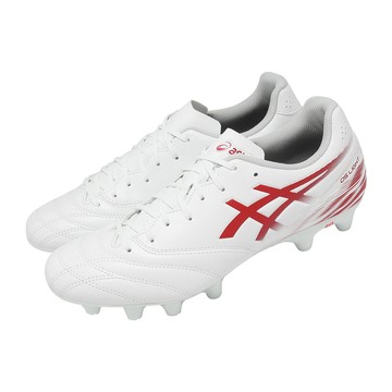 [ACS] Asics 亞瑟士 足球釘鞋 DS Light Club 2E 寬楦 男鞋 白 皮革 抓地 1103A128102
