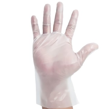 一次性免接觸TPE防疫手套 高韌性不易損毀 防水防油 乾淨衛生 親膚舒適 不過敏  100個  1盒