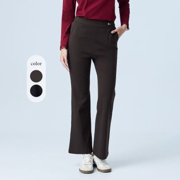 ILEY伊蕾 質感不易皺縲縈小直筒褲(兩色；M-3L)