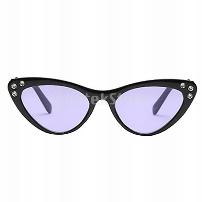 レトロなユニセックス猫の目の形の女性の眼鏡の抗uvのサングラス 通販 Lineポイント最大0 5 Get Lineショッピング