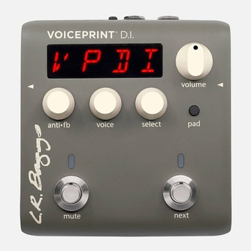 美國 L.R. Baggs 模擬效果器 Voiceprint DI 前級 IR 木吉他前級 與智慧裝置同步【黃石樂器】