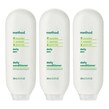method 美則 感官潤髮乳 綺綠賦活  399ml  3瓶