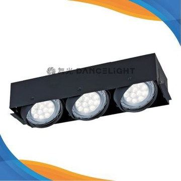 【DanceLight 舞光】含14W光源 AR方型崁燈 3燈無邊框 AR111免驅動光源(白光/自然光/黃光)