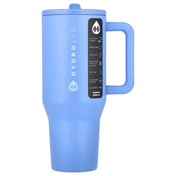 HydroJug, 旅行杯，淺藍色，32 盎司