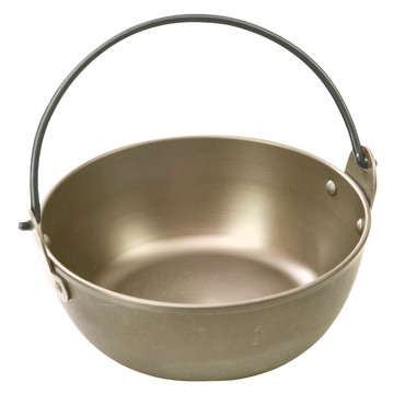 GOZENBO 御膳坊 陽極鑄造養生鍋 22cm 金屬色 1個