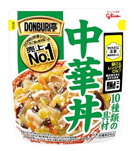 江崎グリコ DONBURI亭 中華丼 スタンディング 230G 5個