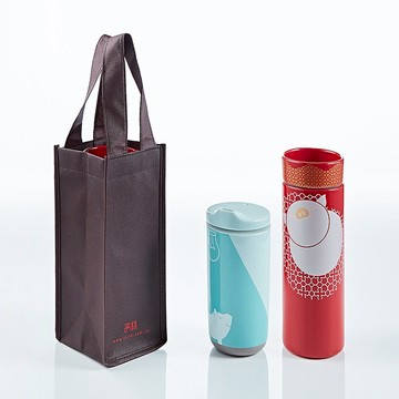 不織布-瓷林環保水壺提袋