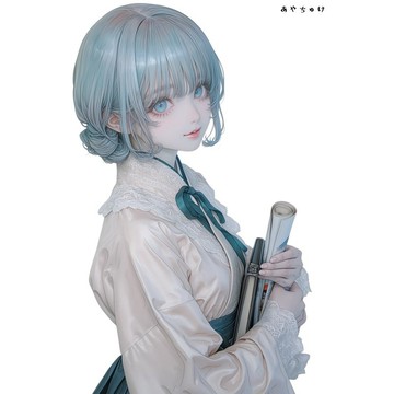【9 月新作】07-142-0416 人物貼紙 幻想復古浪漫喫茶