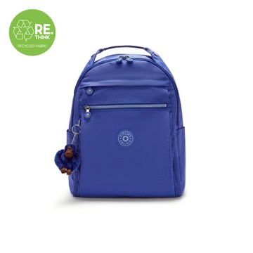 寶藍色多袋實用後背包-MICAH