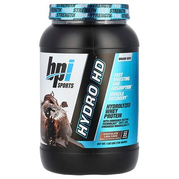 BPI Sports, Hydro HD™，水解乳清蛋白，巧克力熔岩蛋糕味，1.62 磅（736 克）