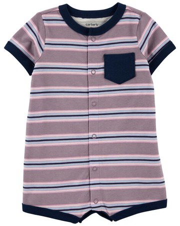 Baby 1-Piece Striped Romper