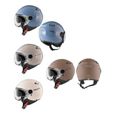 ASTONE KSS 安全帽 新素色 內墨鏡 復古飛行帽 W型鏡片 半罩