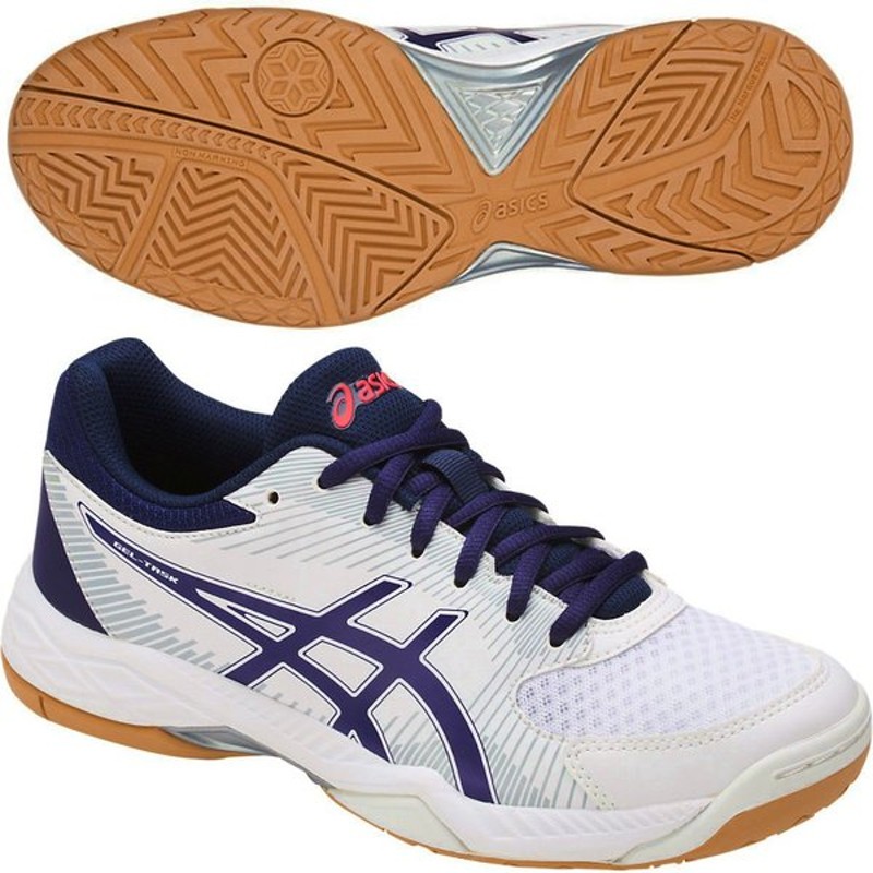 アシックス Asics バレーボールシューズ ゲル タスク Gel Task Tvr718 0133 ホワイト アストラルオーラ 通販 Lineポイント最大get Lineショッピング