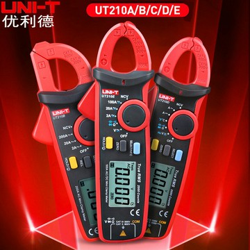 UIN-T優利德UT210A/UT210E萬用錶UT210D/UT211B交/直流鉗錶萬用錶{鑫弘-工葉電器}可開發票