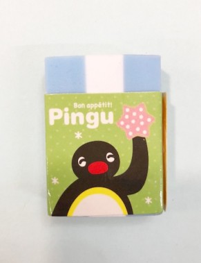 【震撼精品百貨】Pingu_企鵝家族~橡皮擦-淺藍#55954