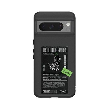 Pixel 8 Pro SolidSuit 黑 - Marine Debris - 塑膠袋逆帆魷（隱藏版）