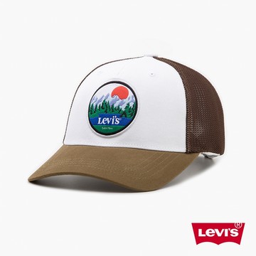 Levis 男女同款 可調式排釦網帽 /叢林探險風設計
