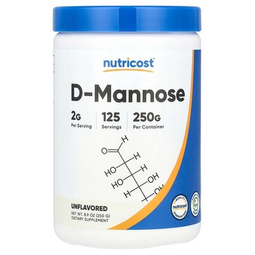 Nutricost, D-甘露糖，原味，8.9 盎司（250 克）
