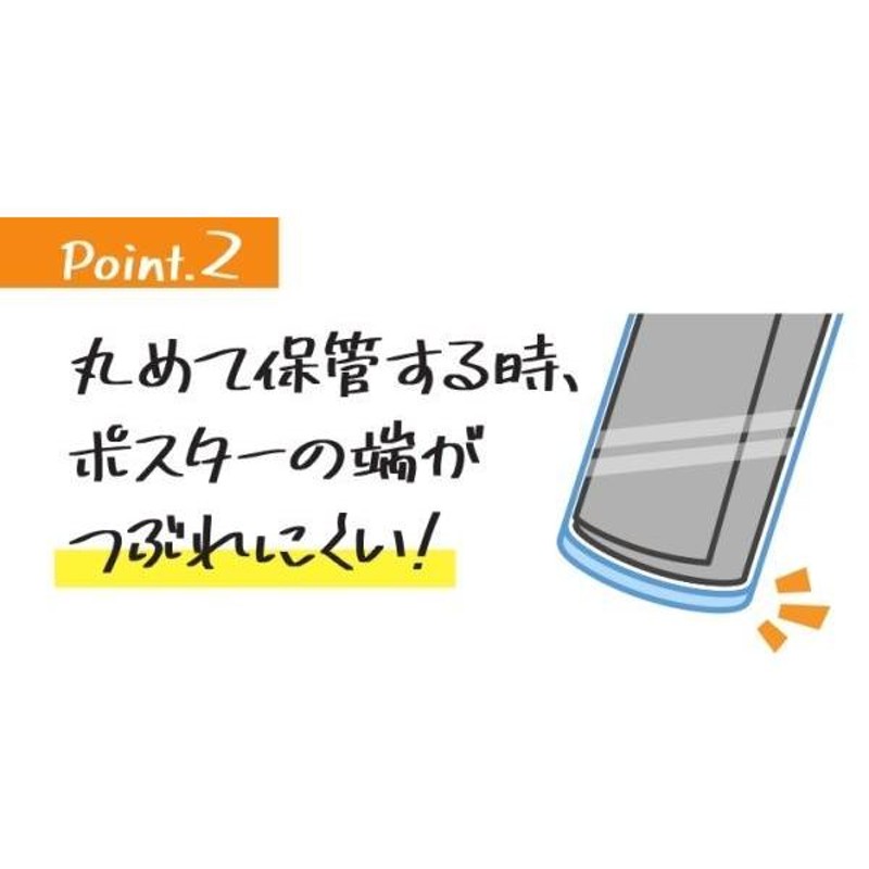 ポスター保護カバー Ｂ2サイズ対応 76×53cm 2枚入 (100円ショップ 100円均一 100均一 100均) | LINEショッピング