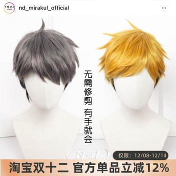 ND家 宮侑 宮治 排球少年 角色款cos假發 排球